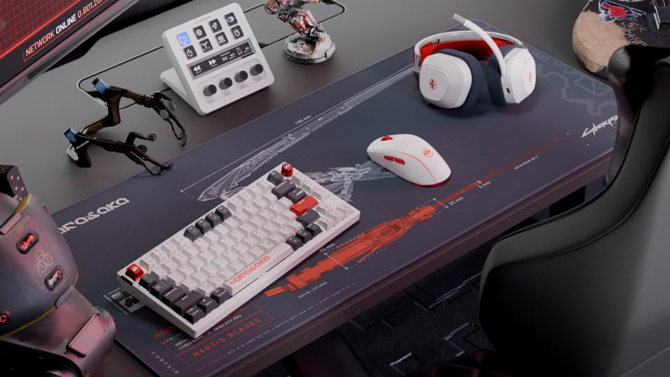 Corsair Launches Cyberpunk 2077 Arasaka White and Edgerunners 2 Collections, wit